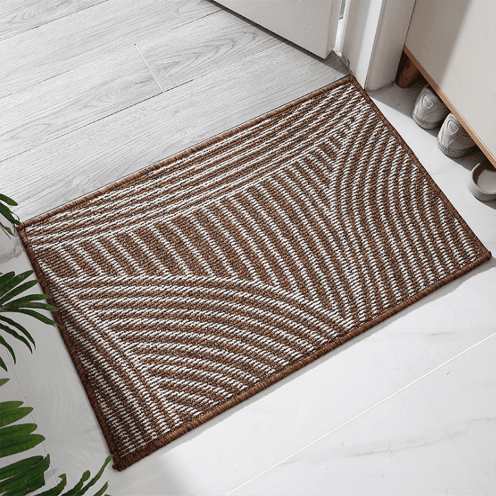 JOOJA Doormat Non Slip Rubber Backing Door Mat for Outdoor Super