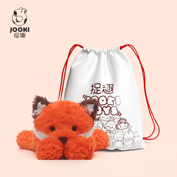 JOOKI Jimny Series Plush Toys - Cute Fox Plush, Simulated Animals Stuffed Plush, Super Soft Plush Toy, Sleep Cuddle Doll and Companion Doll, Birthday Gifts Christmas Gifts Easter Gifts