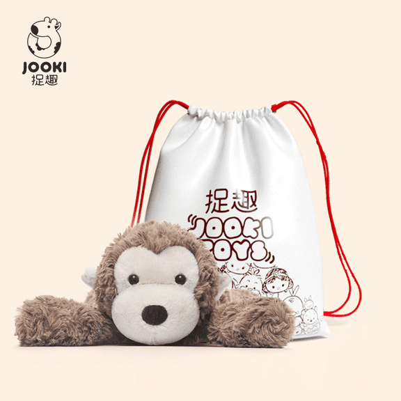 JOOKI Jimny Series Plush Toys - Cute Monkey Plush, Simulated Animals Stuffed Plush, Super Soft Plush Toy, Sleep Cuddle Doll and Companion Doll, Birthday Gifts Christmas Gifts Easter Gifts