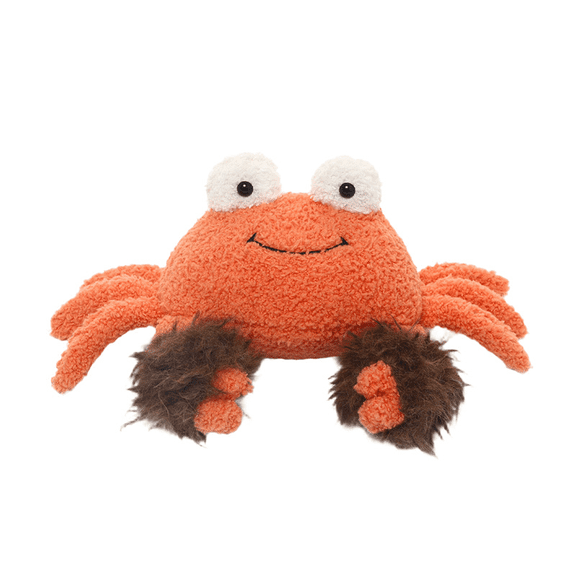 JOOKI Marine Animals Series Plush Toys - Crab Plush Toys Soft Stuffed Animal Plush Dolls Sleeping Pillows Kawaii Companion Dolls Christmas Gifts Easter Gifts Birthday Gifts