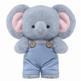 thumbnail image 1 of JOOKI Overalls Series Plush Toys - Kawaii Elephant Plush Doll Soft Sleeping Pillow Companion Animal Plush toys Stuffed Animal Plush Simulated Animals Plush Dolls for Christmas Easter Birthday Gifts, 1 of 8