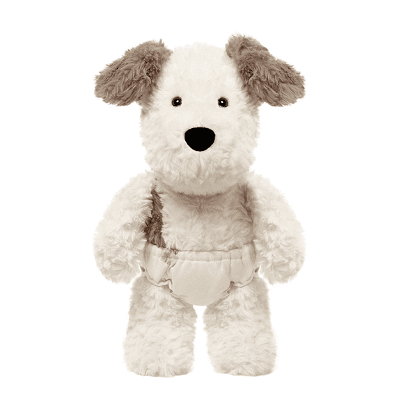 JOOKI Shy Animal Series Plush Toys - 13.8" Shy Puppy Plush Doll Kawaii Sleeping Pillow Simulated Animals Plush Dolls Companion Dolls for Christmas Easter Birthday Gifts