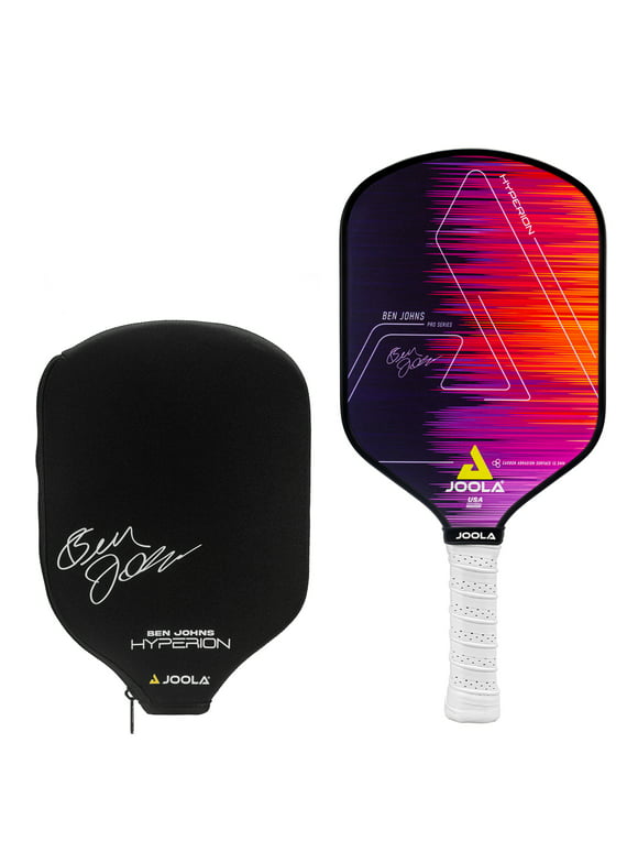 JOOLA Ben Johns Hyperion CAS 13.5mm Pickleball Paddle with Cover, Multi-color