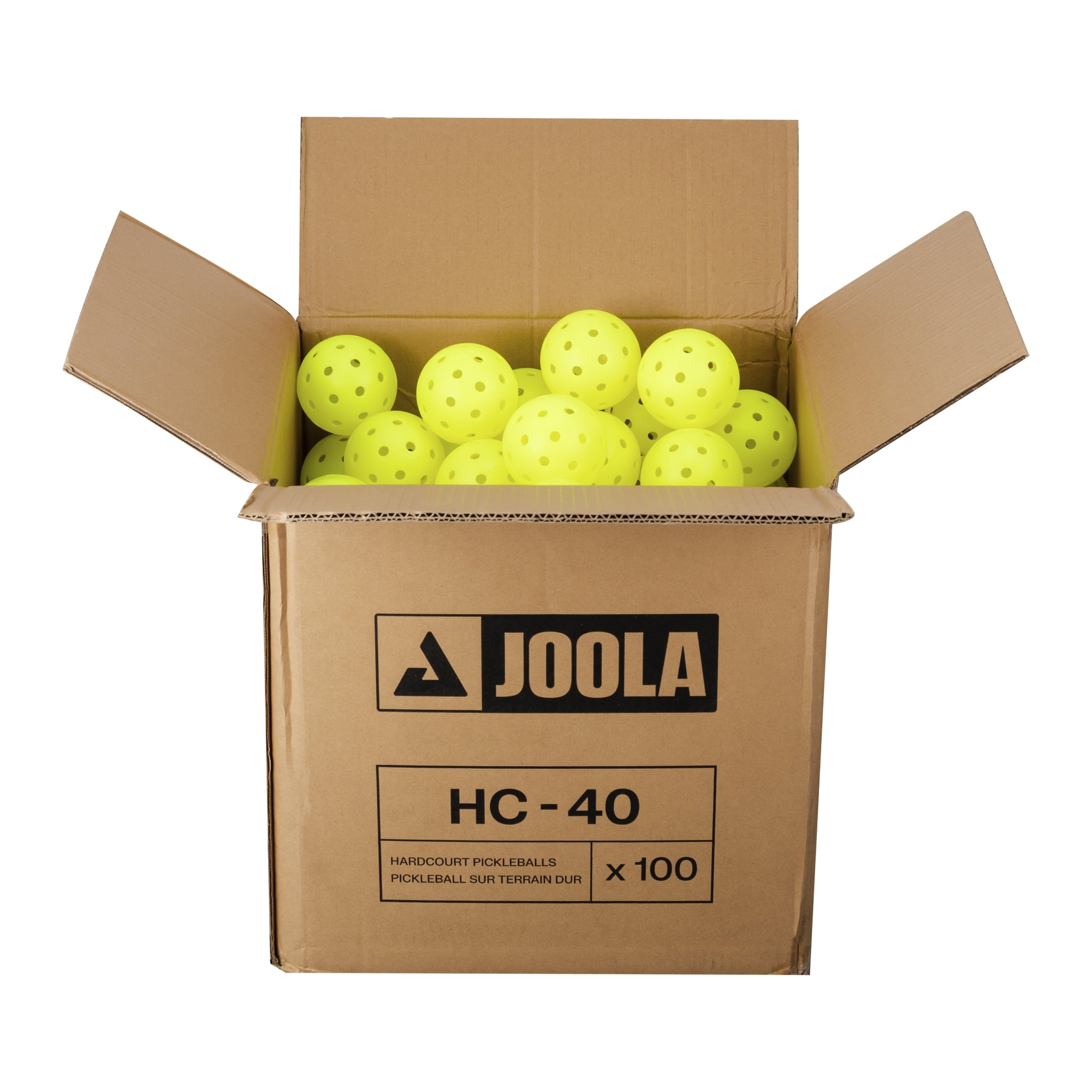 JOOLA HC-40 Pickleball - Shock Yellow - 100 Pack
