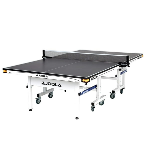 JOOLA Motion Official Size 2-Piece Indoor Table Tennis Table, 25mm,  Black