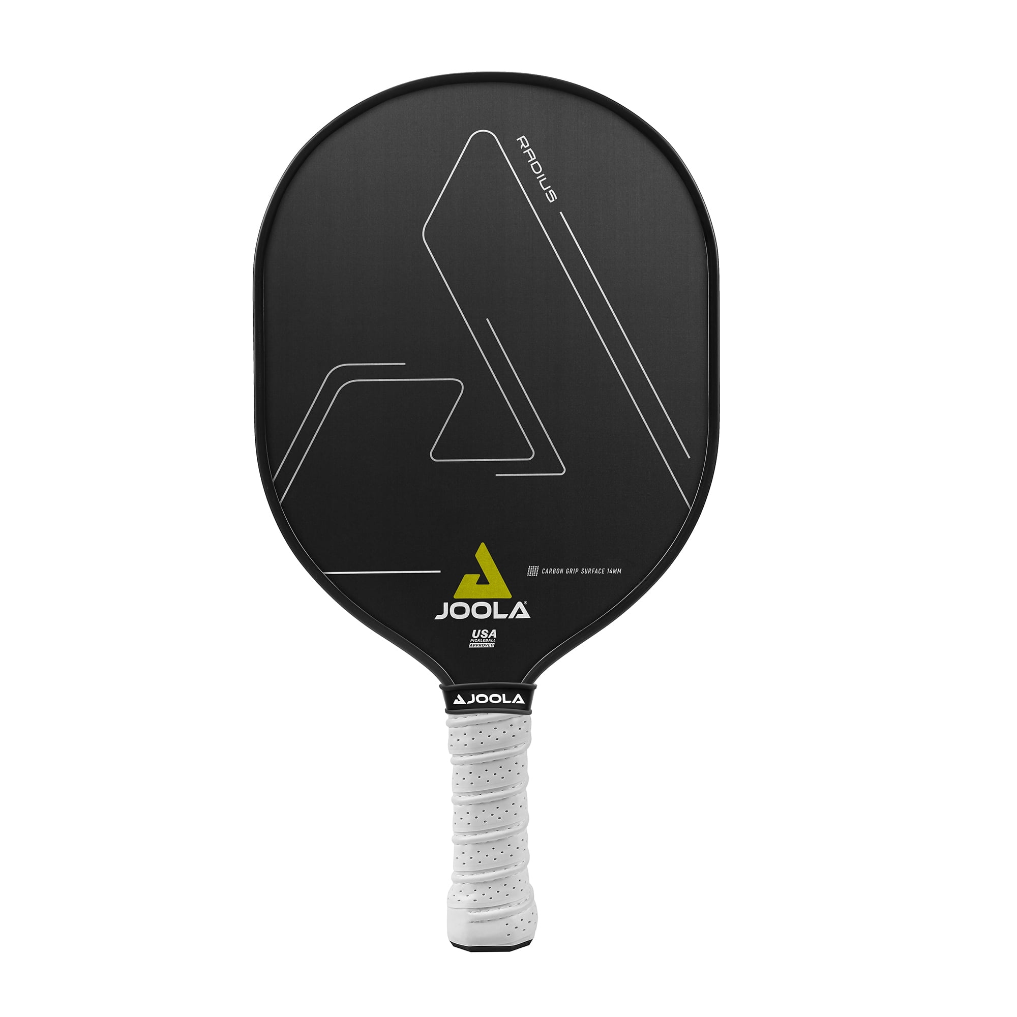 JOOLA Radius CGS 14mm Pickleball Paddle, Carbon Fiber, Black