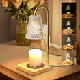 JOPESO Candle Warmer Lamp With Timer, Dimmer Electric Candle Warmer
