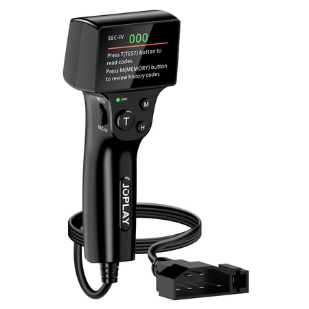 JOPLAY OBD1 Code Reader Compatible with Ford, 2 in 1 Digital OBD 1 Scanner with Built-in Reinforced Pins and 9 Feet Cable OBD 1 Scan Tool Compatible with Ford, Lincoln, Mercury from 1981-1995