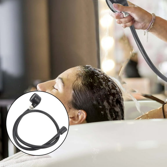 JOR Portable Sink Hose Sprayer: Handheld Hose Shower Shampoo Spray Hose for Hair Salon Washing Hair Rinsing Vegetables Bathing Pets 1m