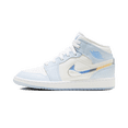 thumbnail image 1 of JORDAN GRADE SCHOOL AIR JORDAN 1 MID SE GS "GLITTER SWOOSH" FQ9117 400 FQ9117 400 from Stadium Goods, 1 of 8