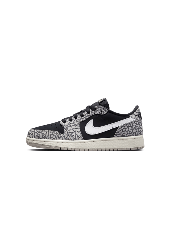 Air Jordan 1 Low GS "Elephant Print" CZ0858 001 from Stadium Goods