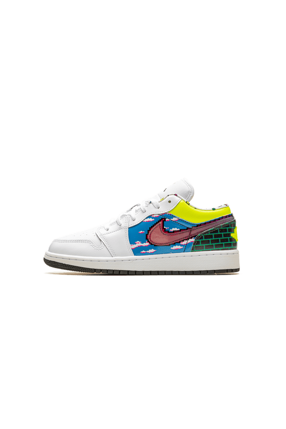 GRADE SCHOOL Air Jordan 1 Low GS "Old School Gaming" DM8969 114 DM8969 114 from Stadium Goods