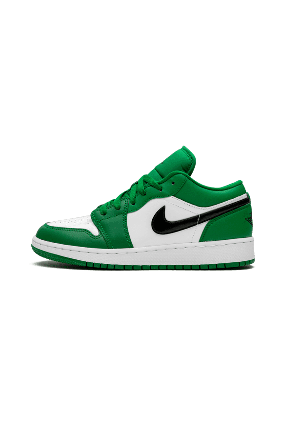 GRADE SCHOOL Air Jordan 1 Low GS "Pine Green" 553560 301 from Stadium Goods