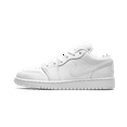thumbnail image 1 of JORDAN GRADE SCHOOL Air Jordan 1 Low GS "Triple White" 553560 130 from Stadium Goods, 1 of 6