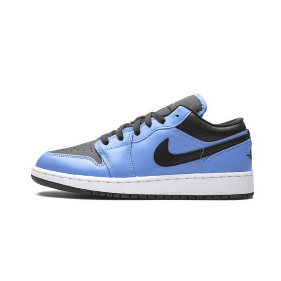 JORDAN GRADE SCHOOL Air Jordan 1 Low GS "University Blue / Black" 553560 403 from Stadium Goods