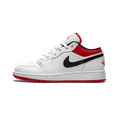 thumbnail image 1 of JORDAN GRADE SCHOOL Air Jordan 1 Low GS "White / Gym Red" 553560 118 553560 118 from Stadium Goods, 1 of 8