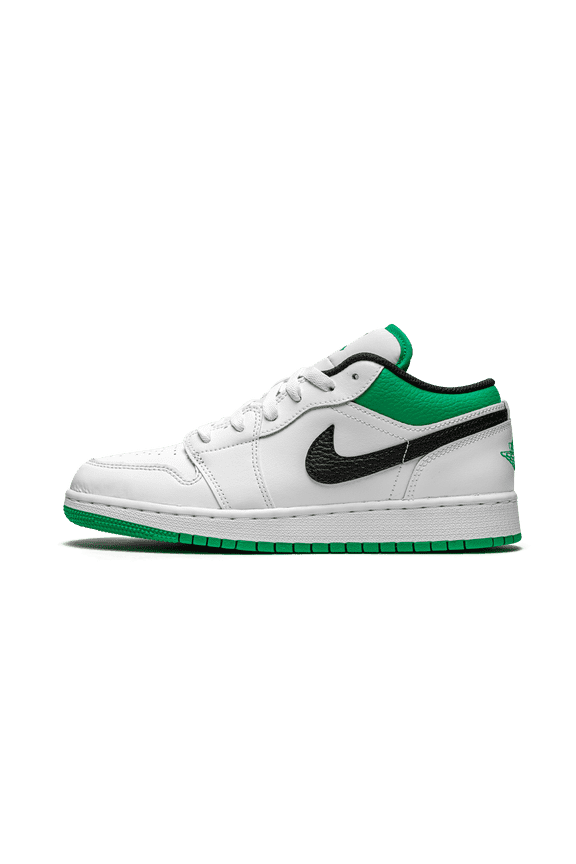 GRADE SCHOOL Air Jordan 1 Low GS "White / Stadium Green" 553560 129 553560 129 from Stadium Goods