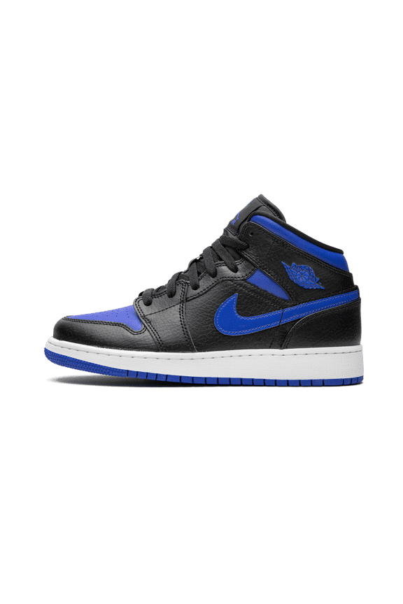 GRADE SCHOOL Air Jordan 1 MID GS "Black Royal" 554725 068 554725 068 from Stadium Goods