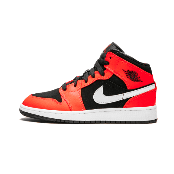 JORDAN GRADE SCHOOL Air Jordan 1 Mid GS "Infrared" 554725 061 from Stadium Goods