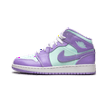 thumbnail image 1 of JORDAN GRADE SCHOOL Air Jordan 1 Mid GS "Purple Pulse / Arctic Punch" 554725 500 from Stadium Goods, 1 of 8