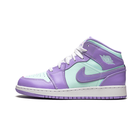JORDAN GRADE SCHOOL Air Jordan 1 Mid GS "Purple Pulse / Arctic Punch" 554725 500 from Stadium Goods