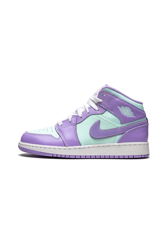 GRADE SCHOOL Air Jordan 1 Mid GS "Purple Pulse / Arctic Punch" 554725 500 from Stadium Goods