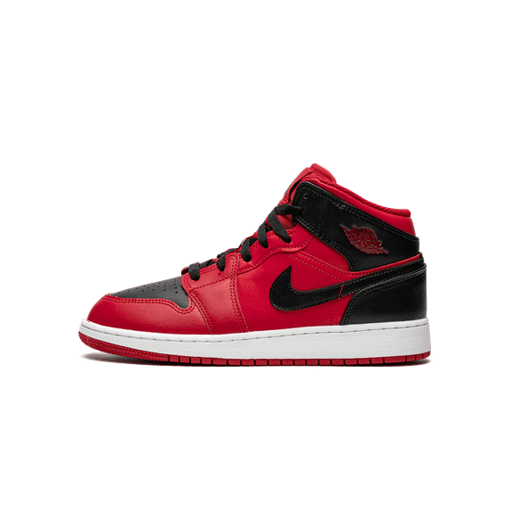 JORDAN GRADE SCHOOL Air Jordan 1 Mid GS "Reverse Bred" 554725 660 from Stadium Goods