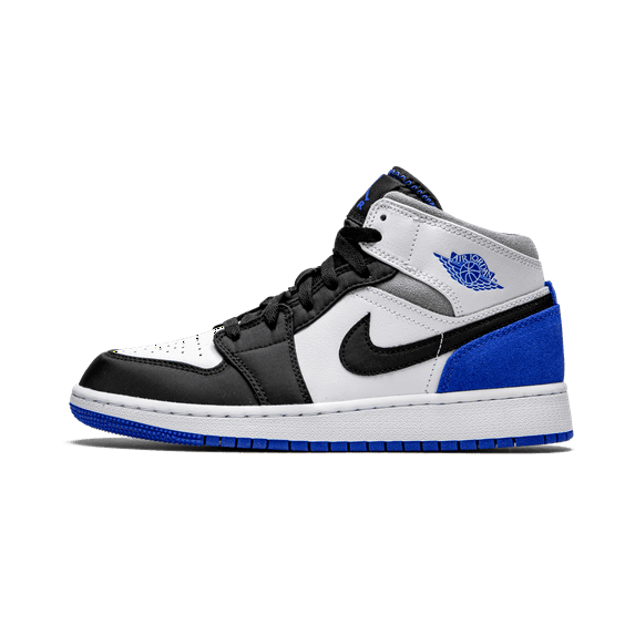 JORDAN GRADE SCHOOL Air Jordan 1 Mid GS "Royal White" BQ6931 102 BQ6931 102 from Stadium Goods