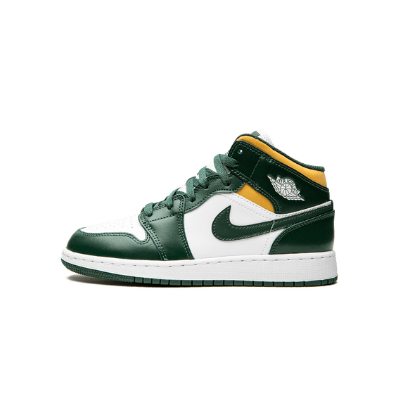 JORDAN GRADE SCHOOL Air Jordan 1 Mid GS "Sonics" 554725 371 554725 371 from Stadium Goods