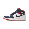 thumbnail image 1 of JORDAN GRADE SCHOOL Air Jordan 1 Mid SE GS "USA" BQ6931 104 BQ6931 104 from Stadium Goods, 1 of 9