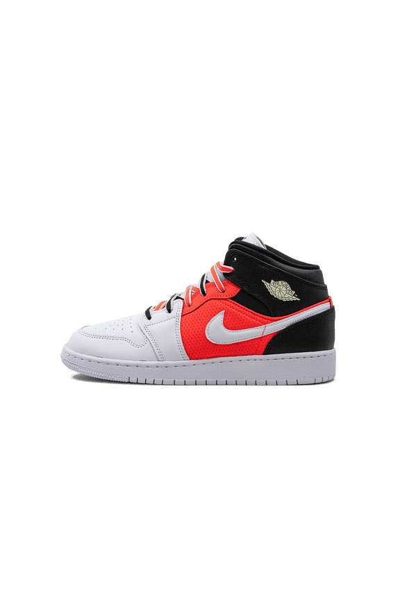 GRADE SCHOOL Air Jordan 1 Mid SE GS "White Infrared" FB4417 016 FB4417 016 from Stadium Goods
