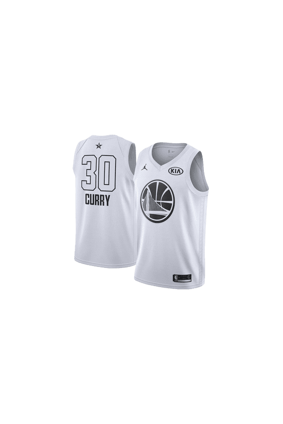 GRADE SCHOOL Air Jordan GS Warriors "2018 Allstar" Swingman Jersey GS "Curry - White" 9Z2B7BY4P CURRY 9Z2B7BY4P CURRY from Stadium Goods