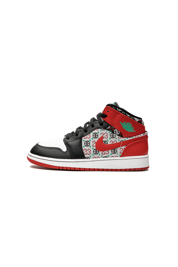 GRADE SCHOOL Jordan 1 Mid GS "Ugly Christmas Sweater" DM1208 150 DM1208 150 from Stadium Goods