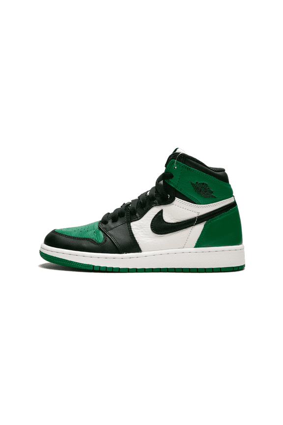GRADE SCHOOL Jordan 1 Retro High OG GS "Pine Green" 575441 302 from Stadium Goods