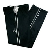 JORDAN LONG PANTS BOYS - BLACK WHITE SZ 4 - ATHLETIC SWEATPANTS FLEECE TRACK