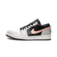 thumbnail image 1 of JORDAN MENS Air Jordan 1 Low "Black Grey Coral" 553558 062 from Stadium Goods, 1 of 8
