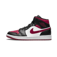 thumbnail image 1 of JORDAN MENS Air Jordan 1 Mid "Bred Toe" 554724 066 554724 066 from Stadium Goods, 1 of 6