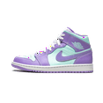 thumbnail image 1 of JORDAN MENS Air Jordan 1 Mid "Purple Pulse / Glacier Blue" 554724 500 554724 500 from Stadium Goods, 1 of 8