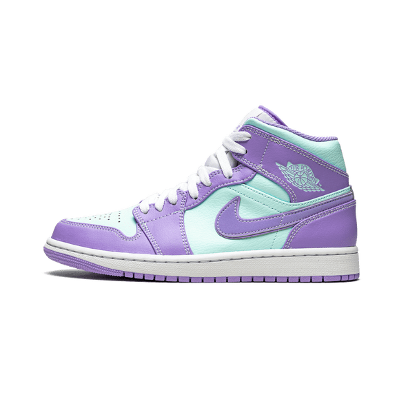JORDAN MENS Air Jordan 1 Mid "Purple Pulse / Glacier Blue" 554724 500 554724 500 from Stadium Goods