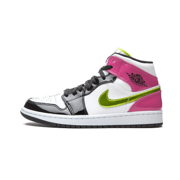 JORDAN MENS Air Jordan 1 Mid SE "Cyber / Active Fuchsia" CZ9834 100 from Stadium Goods