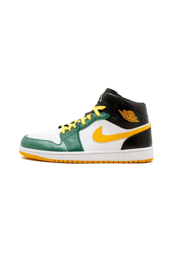 MENS Air Jordan 1 Mid "Sonics" 554724 307 554724 307 from Stadium Goods