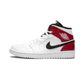thumbnail image 1 of JORDAN MENS Air Jordan 1 Mid "White Chicago" 554724 116 554724 116 from Stadium Goods, 1 of 6