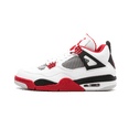thumbnail image 1 of JORDAN MENS Air Jordan 4 Retro "Fire Red" 308497 110 from Stadium Goods, 1 of 6