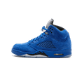 thumbnail image 1 of JORDAN MENS Air Jordan 5 Retro "Blue Suede" 136027 401 from Stadium Goods, 1 of 6
