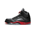 thumbnail image 1 of JORDAN MENS Air Jordan 5 Retro "Satin Bred" 136027 006 from Stadium Goods, 1 of 6