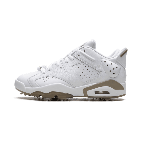 JORDAN MENS Air Jordan 6 Low Golf "White Khaki" DV1376 100 from Stadium Goods