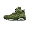 thumbnail image 1 of JORDAN MENS Air Jordan 6 Retro Pinnacle "Promo Flight Jacket" AH4614 303 from Stadium Goods, 1 of 6