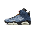 thumbnail image 1 of JORDAN MENS Air Jordan 6 "Washed Denim" CT5350 401 from Stadium Goods, 1 of 6