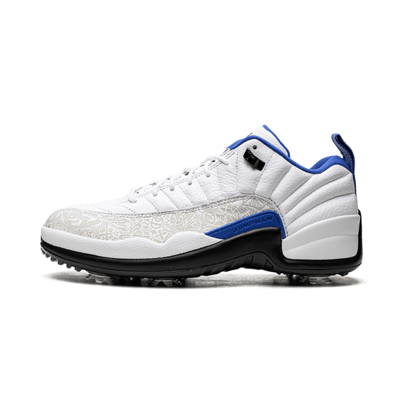 JORDAN MENS Jordan 12 Retro Low Golf NRG P22 "Laser Game Royal" DM9015 105 DM9015 105 from Stadium Goods