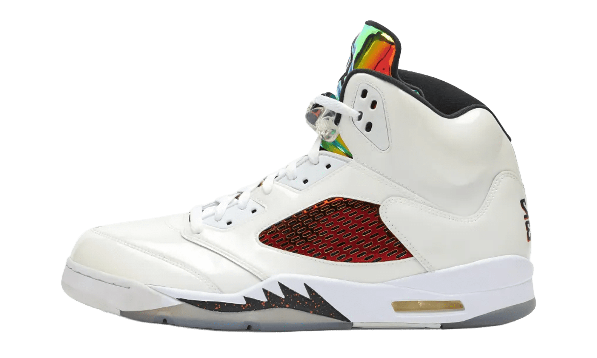 JORDAN MENS Jordan 5 Retro PROMO "NFL Football Helmet Visor White PE" DD9405 DD9405 from Stadium Goods